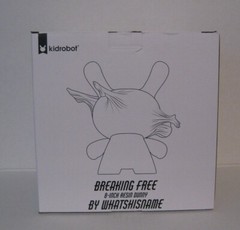New Kidrobot Breaking Free Dunny 8-Inch Action Figure Whatshisname Polish Artist