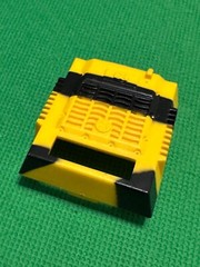 Vintage GI Joe ARAH 1988 Tiger Shark ENGINE COVER Tiger Force vehicle part
