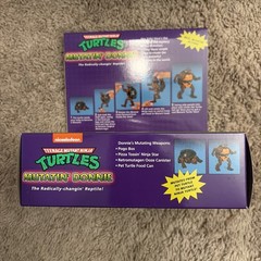 PlaymatesToys Mutatin’ Donnie Action Figure Donatello Sealed