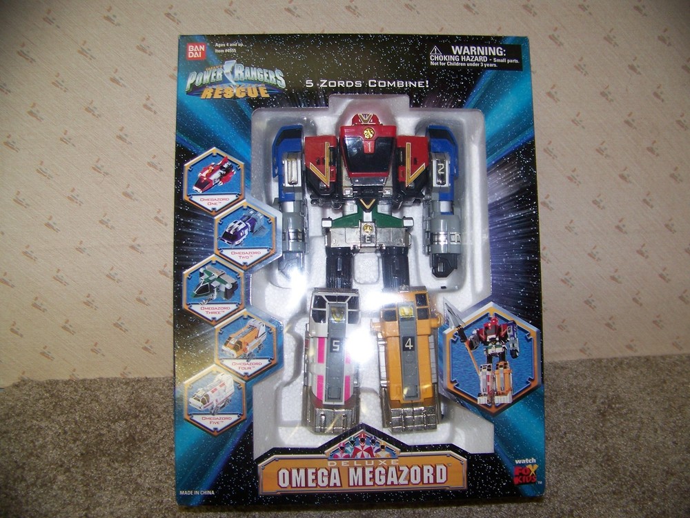 Power Rangers Lightspeed Rescue 2000 Deluxe Omega Megazord
