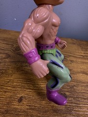 1992 Toys N Things TNT Troll Force Wrestler Mohawk Red 6” Figure Unboxed