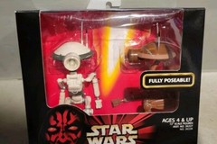 NEW! Star Wars Episode I PIT DROIDS 12″ Scale Figures (Hasbro, 1998) A6