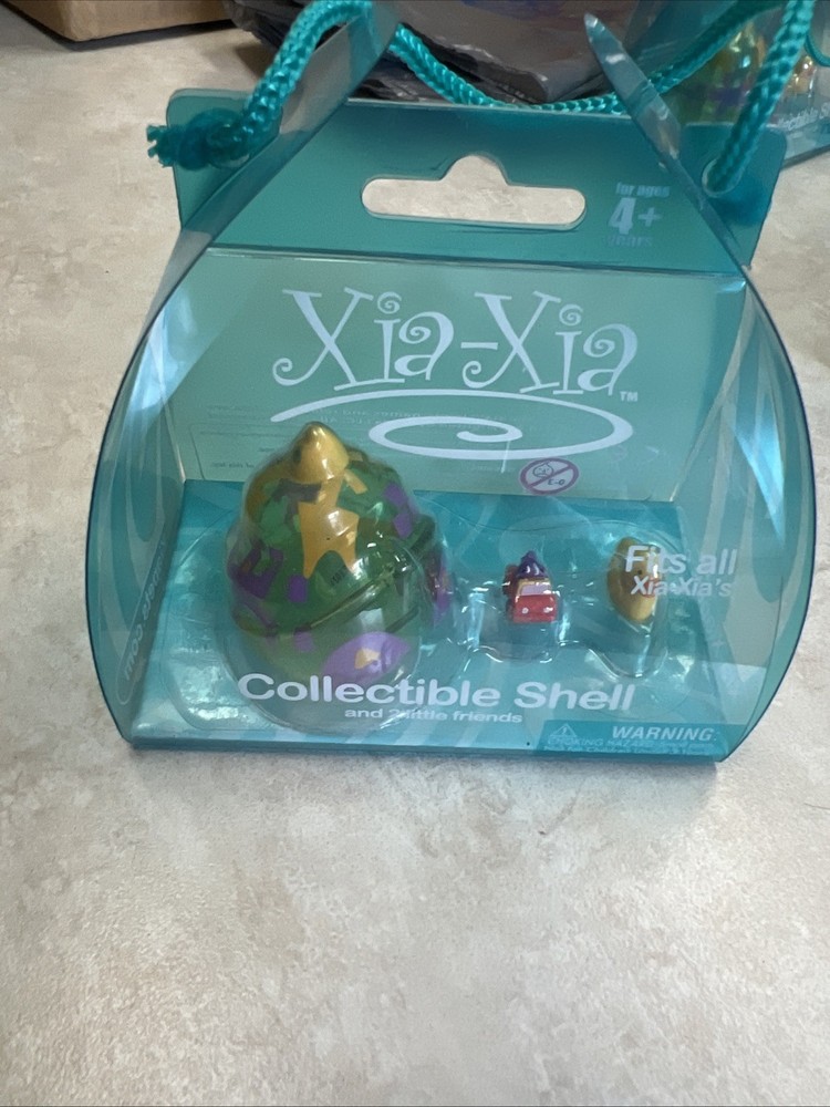 Cepia Xia Xia Collectible Shell & 2 Little Friends Duck Green New NIB 2011