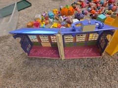 Peppa Pig Toy Lot 3 Houses 30 Figures 40 Accessories