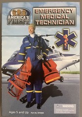 America’s Finest 21st Century Toys Female EMT Emergency Medical Technician NIB