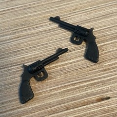 NIGHTMARE WARRIORS MTC toys PANCHO VILLA reproduction 2 gun set READ