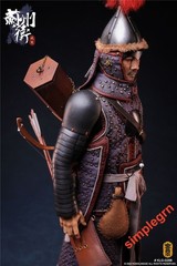 KONGLINGGE KLG-R028B-A Ming Dynasty Jizhou Commander 1/6 Blue Armor Ver. INSTOCK