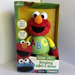 NEW Sesame Street Singing ABC’s Elmo Playskool Ages 18 Mo – 4 Years