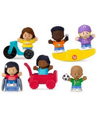 Toddler Toys Play for All 9-Piece Little People by Fisher-Price
