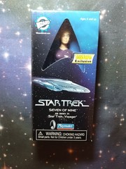 Playmates Star Trek Voyager Seven Of Nine 7of9 Action Figures Lot (4 Complete)!