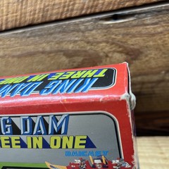 Vintage King Dam Three In One Near Complete with Box Missing 1 Missile Diacast