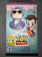 TOY STORY COSBI COLLECTION REX + COLLECTOR CARD **NEW**