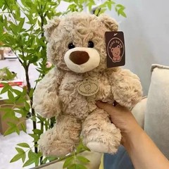 25cm Cute Bow Tie Teddy Bear Plush Toy Kids Birthday Gift Pillow Decor Home Room
