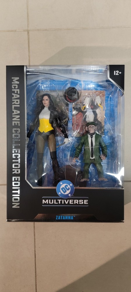 ZATANNA McFarlane Collector Edition #53 DC Multiverse Figure + bonus accessory