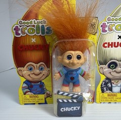 Good Luck Trolls X Child’s Play: Chucky Movies: Chucky & Tiffany 2 Figure Set