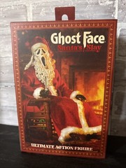 2026 NECA GHOST FACE GHOSTFACE SANTA’S SLAY ULTIMATE ACTION FIGURE – IN HAND