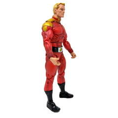 NECA Flash Gordon Action Figure Defenders of the Earth Red Gold Uniform 7 Inch