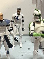 Huge Star Wars Clone Trooper Action Figure 3.75” Army Builder Plus Weapons Lot!!