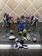 Lot of 15+ Random Action Figures Figurines Toys Mixed Lot Loose Collectible