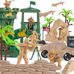 Army Men Toys for Boys 8-12, Military Soldier Army Base 160 Pcs Set Including…
