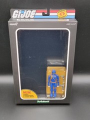 Super7 G.I. Joe ReAction+ Cobra Commander action figure boxed set (NO COMIC)