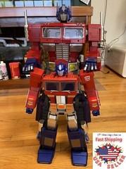 NEW Box Transformer Lewin 01B LW01B MP10 71 CM 28 Inch LED Autobot Optimus USA