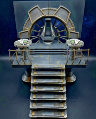 1:18 Emperor Throne Room Diorama 15x12x12 Death Star Star Wars for 3.75″ 4″ TVC