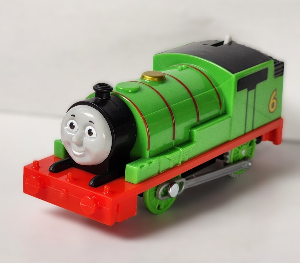 Trackmaster Percy Thomas & Friends Motorized Train Tank Engine #6 Flame Checker