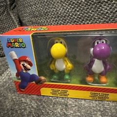 Super Mario Yoshi 5-Pack 2.5″ Action Figures, Jakks Pacific, World of Nintendo