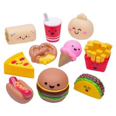 2″ Bulk 50 Pc. Mini Fast Food Favorites Vinyl Characters