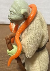 Vintage 1980 Kenner Star Wars ESB Nm Yoda Orange Snake Complete Original *112