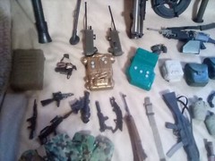GI Joe Accessories 43 PC Lot MOST FOR 12 INCH GI JOE’S 2000-2009