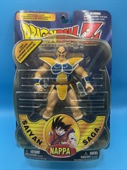 New MOC – Rare DragonBall Z Nappa Saiyan Saga Action Figure Irwin 2000 DBZ Bird