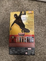 Marvel Legends | Spider-Man “No Way Home” 6″ Black & Gold Suit NIB 2021 Hasbro