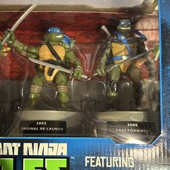Playmates TMNT History Of Leonardo 8 Action Figure Box Set 2015 Playmates