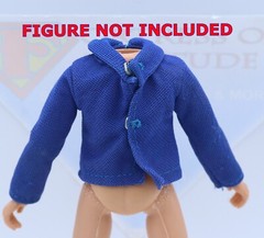 Original Mego Wyatt Earp Blue Shirt From Western Vintage 8″ Action Figure