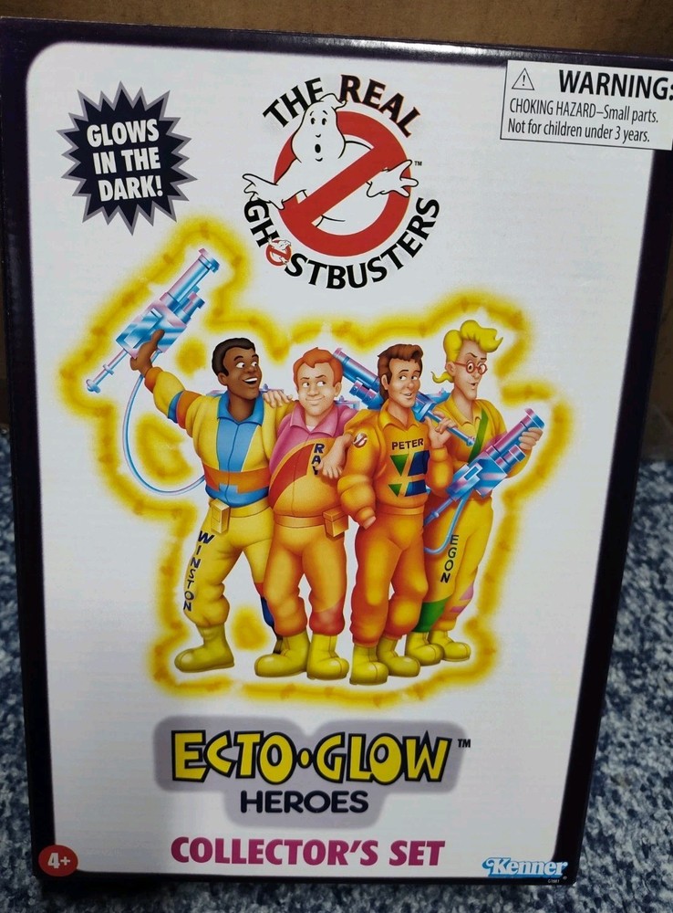 NEW The Real Ghostbusters ECTO-GLOW HEROES Figures SDCC 2025 Collector’s Box Set