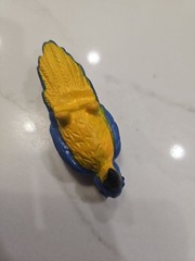 Frankie Parrot bird accessory (1987 Series 4) LJN WWF WWE koko b ware