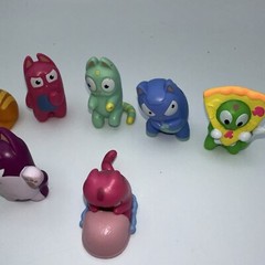 Hasbro Lost Kitties Piano Cat Nap-kin Sketch Brock Oli Felicia Cheesy Lot of 9