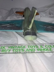 Vintage 1970s Ultraman Soft vinyl Plastic Jet Plane Sofubi