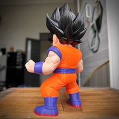 Super Mario Goku Mashup 3D Printed Figure – Dragon Ball Z Crossover Statue 12″