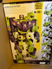 NEW! SEALED! Transformers Generations Combiner Wars Devastator Figure Set