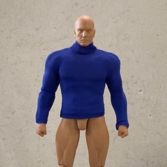 SU-CP-DB: Dark Blue Long Sleeve compression shirt for 6″~7″ Muscular Body