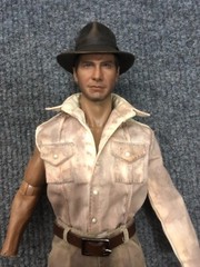 1/6 Custom Indiana Jones Harrison Ford Suit BD for body Action Figure 12 inch