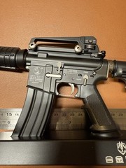 1:2 Scale M4A1 Carbine Black Full Metal Shell Eject Model Non-Firing In Stock