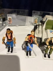 gi joe sgt slaughter 1986 With Triple T Tank And Renegades