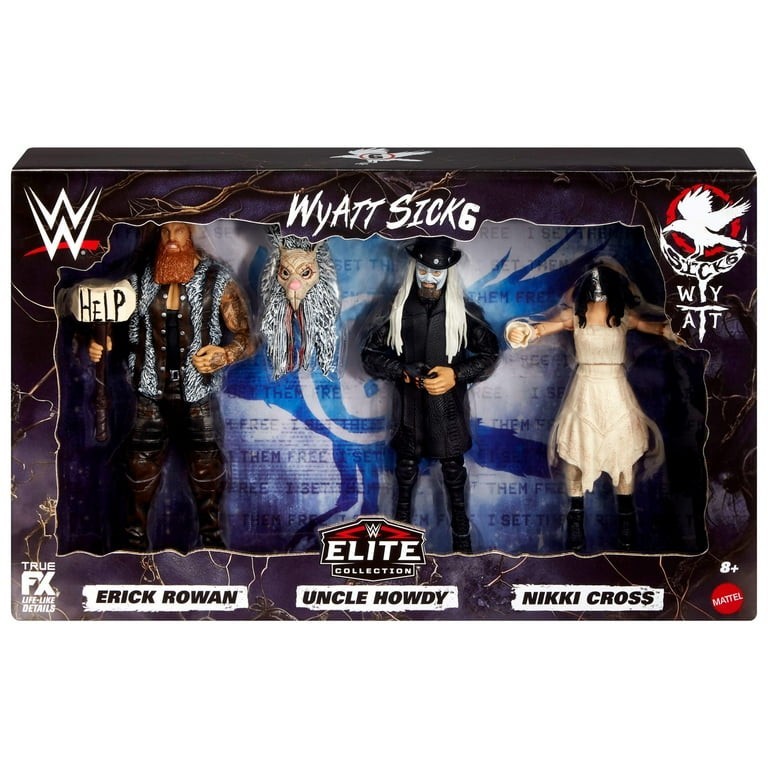 WWE Elite Collection Wyatt Sicks 3ct 6″ Action Figures: Rowan, Howdy, Cross 🆕