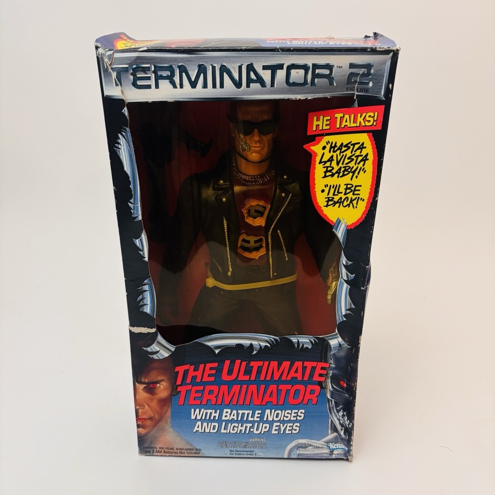 Vintage Kenner The Ultimate Terminator 2 Action Action Figure 1991 New Open Box