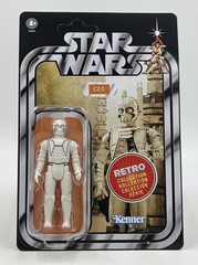 Star Wars Kenner Hasbro Retro Collection CZ-3 Droid A New Hope Unpunched