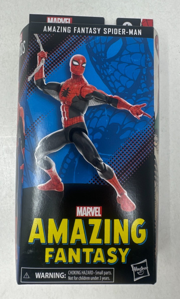 Spider-Man Marvel Legends 60th Anniversary Amazing Fantasy 6″ Action Figure New